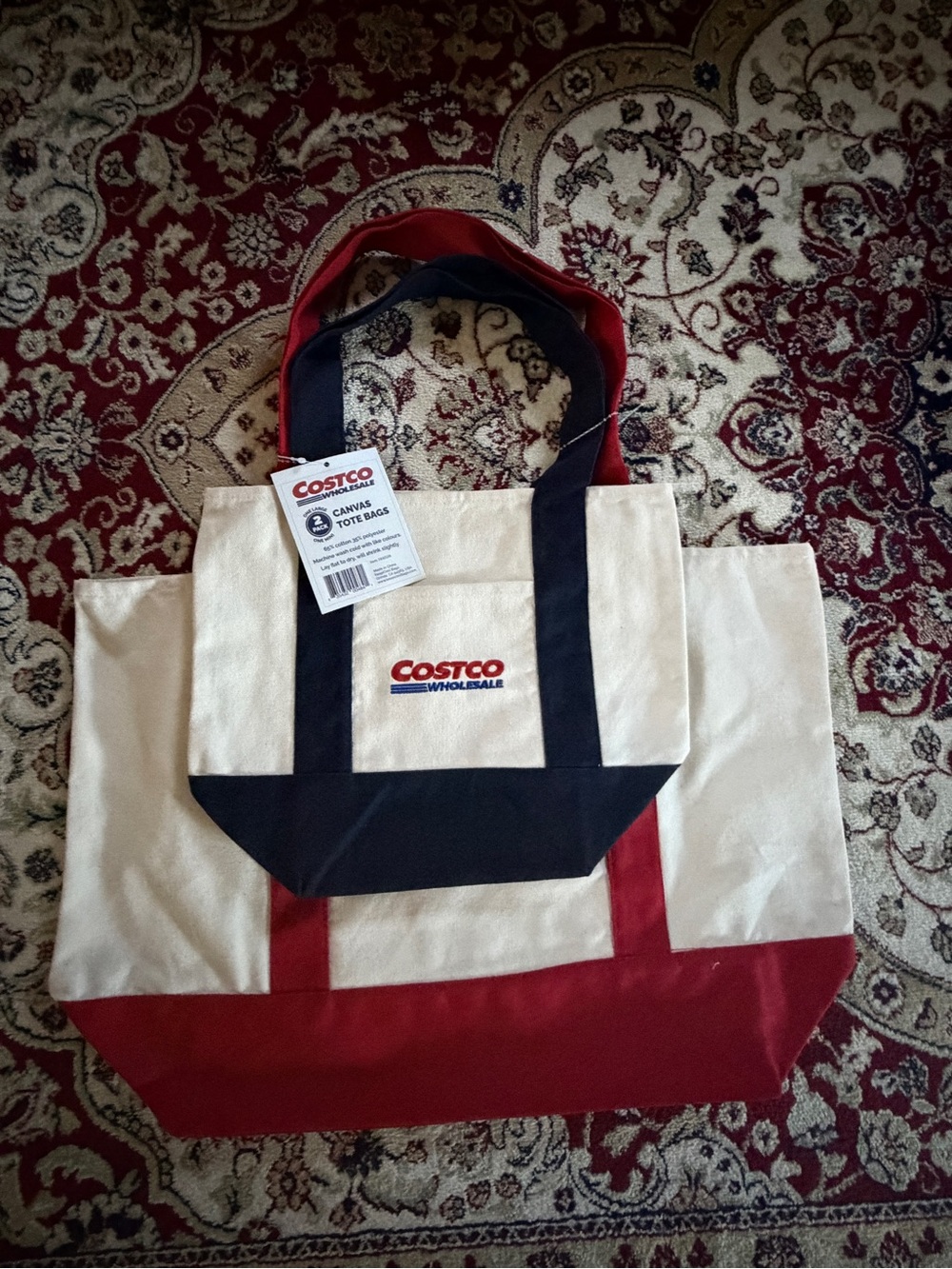 Costco Canvas Tote Bag